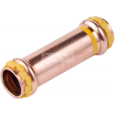 KAN-therm Copper V Gas Nátrubek Cu lisovací přesuvný SPG5275V pro plyn 15 mm