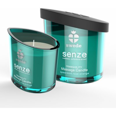 Swede Senze Massage Candle Tranquility Spearmint Rose Orange 50 ml