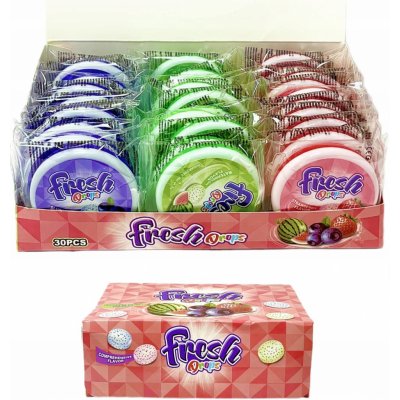 Profisa Fresh Drops Sugar Free Ovocné Dražé 30 x 8 g 240 g – Zboží Dáma