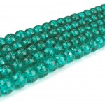 Praskané korálky - smaragdové - ∅ 4 mm - 10 ks – Hledejceny.cz