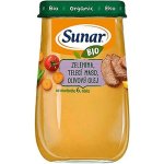 Sunar BIO příkrm zelenina fazolky telecí maso a oliv olej 190 g – Zboží Dáma
