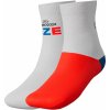 EURO 2024 Dětské ponožky 2 páry bílá/modrá/červená