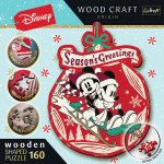 TREFL Wood Craft Origin Vánoční dobrodrušství Mickeyho a Minnie 160 dílků – Zbozi.Blesk.cz