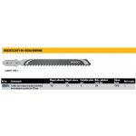 DeWALT DT2167 Pilové plátky HCS, pro hrubé řezy ve stavebním dříví do 120 mm, 5 ks (T744D) – Zboží Dáma