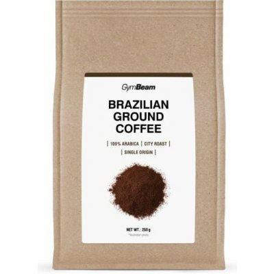 GymBeam Brazilian ground coffee 250 g – Zboží Dáma