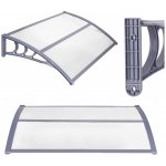 Springos Polyroof 120x75 cm šedá/transparentní – Hledejceny.cz