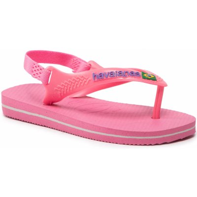 Havaianas Brasil Logo 41405770129 Růžová