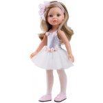 Paola Reina Las Amigas bábika Carla baletka 32 cm v bielom – Hledejceny.cz