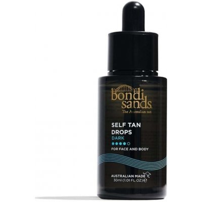 Bondi Sands Self Tan Drops samoopalovací kapky na obličej a tělo Dark 30 ml