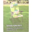 Křeslo kovové GALAXY 2011-12 skládací s poduškou