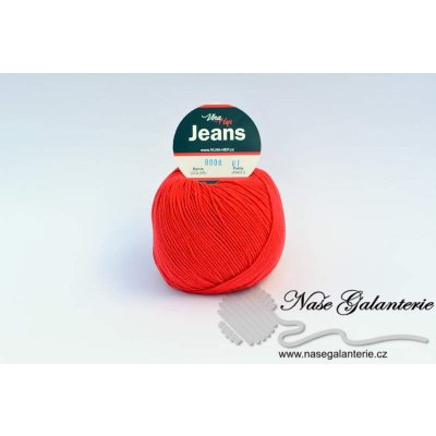 Vlna Hep Jeans červená 8008 – Zboží Dáma
