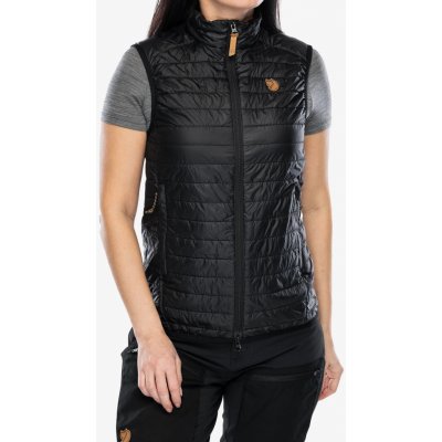 Fjallraven Abisko Padded Vest Women černá – Zboží Dáma