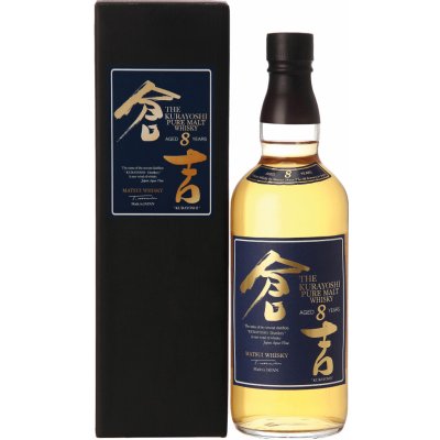 Kurayshi Pure Malt Japanese Whisky 8y 43% 0,7 l (karton)