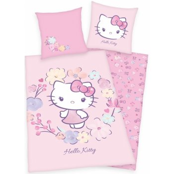 Herding bavlna povlečení Hello Kitty 140x200 70x90