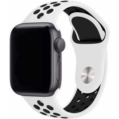 Eternico Sporty pro Apple Watch 42mm / 44mm / 45mm Dark Gray and White AET-AWSP-GrWh-42