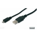 Digitus AK-300110-010-S USB 2.0 USB A samec na USB micro B samec, 2x stíněný, 1m