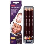 Derwent 2300217 Coloursoft Skintone 6 ks – Zboží Živě