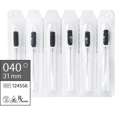 smartdent Hedstroemfeilen 31mm ISO 040 6 ks – Hledejceny.cz