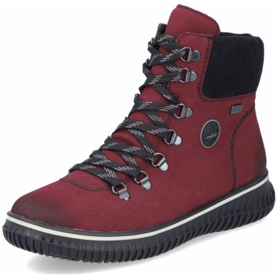 Rieker dámská kotníková obuv 74247-35 červená – Sleviste.cz