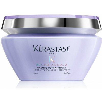 Kérastase Blond Absolu Masque Ultra-Violet fialová neutralizační maska pro blond a vlasy 200 ml – Zboží Dáma