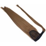 Clip culík / cop ze 100% japonského kanekalonu 60cm rovný středně hnědá – Zboží Dáma
