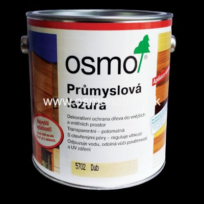 Osmo new 5000 Průmyslová lazura 2,5 l bezbarvá – Zboží Mobilmania