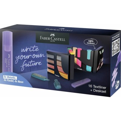 Faber Castell 254603 Textliner sada 16 ks – Hledejceny.cz