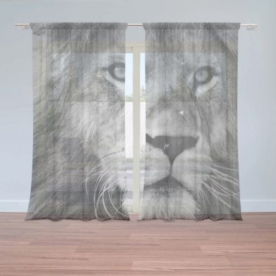 Sablio Záclony Lev 2: 2ks 150x250cm – Hledejceny.cz