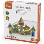 Viga barevné kostky 24 ks – Zboží Živě