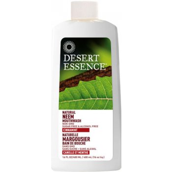 Desert Essence Ústní voda Neem skořice a máta 480 ml