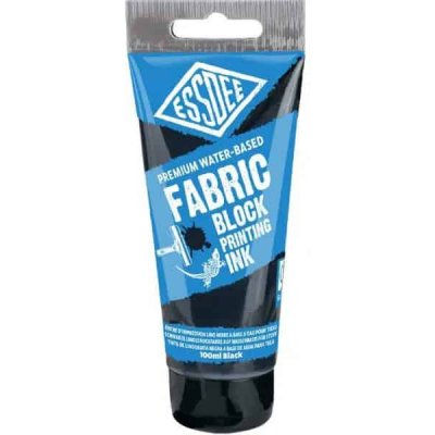 Barva na linoryt textilní 100 ml černá – Zboží Mobilmania