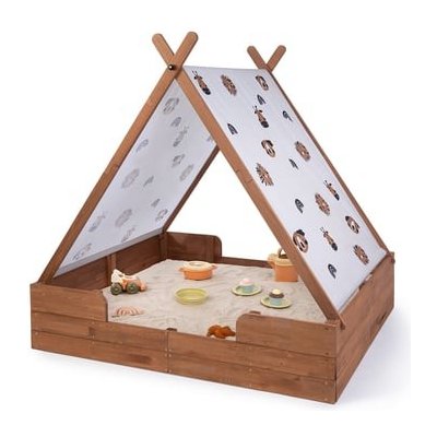 MUDDY BUDDY pískoviště se stanem Safari Seeker kakaově hnědé – Zboží Dáma