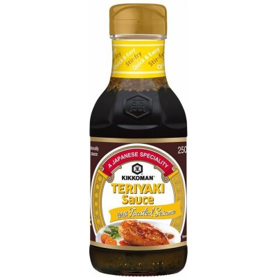Kikkoman Teriyaki omáčka s praženým sezamem 250 ml – Hledejceny.cz