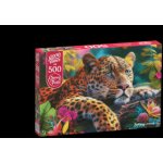 Cherry Pazzi Ležící Leopard 500 dílků – Sleviste.cz