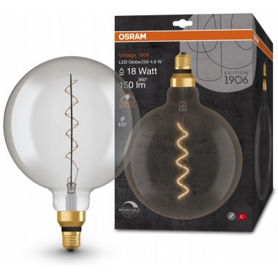 Osram Vintage LED žárovka DIM16 4.8W/1800K E27 – Hledejceny.cz