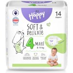 Bella Happy Soft & Delicate BigPack 4 - 8-14 kg 62 ks – Zbozi.Blesk.cz