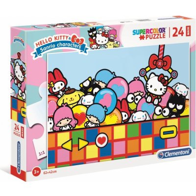 Clementoni Maxi Hello Kitty 24202 24 dílků – Zbozi.Blesk.cz