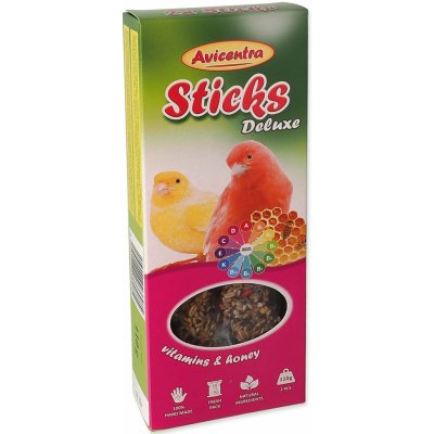 Avicentra tyčinky kanár vitam med 2 ks – Zboží Mobilmania