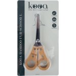 Kooa bambusové nůžky na srst L 16 x 6,8 x 1,2 cm – Zboží Mobilmania