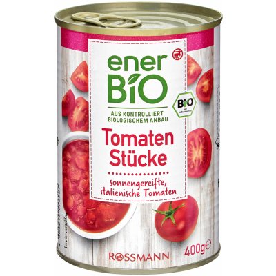 enerBiO BIO Drcená rajčata 400 g – Zboží Dáma