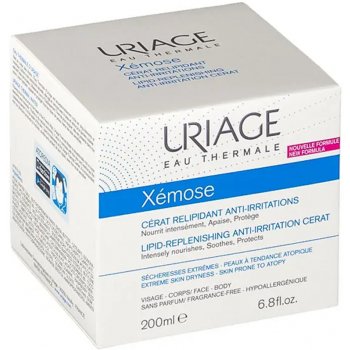 Uriage Xémose relipidační zklidňující mast pro velmi suchou citlivou a atopickou pokožku (Intensely Nourishes, Soothes, Protects) 200 ml