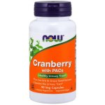 NOW Cranberry with PACs Brusinka s proanthokyanidiny 90 rostlinných kapslí – Hledejceny.cz