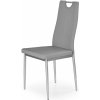 Jídelní židle Halmar K202 šedá
