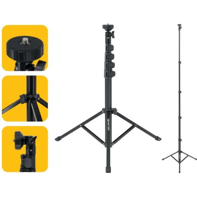 LENSBOT LS-19 - Lehký univerzální stativ pro světla, kamery i smartphone LS-19 Univerzální stativ s 1/4" závitem – Zboží Živě