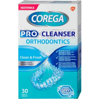 Corega Pro Cleanser Orthodontics 30 ks