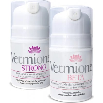 Vermione Balíček na ekzém Strong 50 ml + Beta 50 ml dárková sada – Zboží Mobilmania