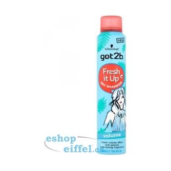 Got2b Fresh it Up suchý šampon pro objem 200 ml od 143 Kč - Heureka.cz