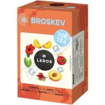 Leros Ice Tea Broskev ovocný čaj nálevové sáčky 20 x 2,2 g – Sleviste.cz