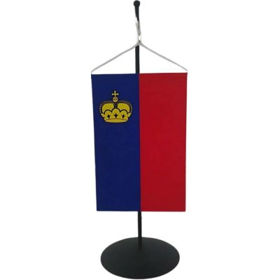LIBEA, s.r.o. Lichtenštejnsko vlaječka na stojánek – Hledejceny.cz