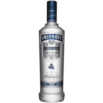 Smirnoff Blueberry 37,5% 1 l (holá láhev) – Hledejceny.cz